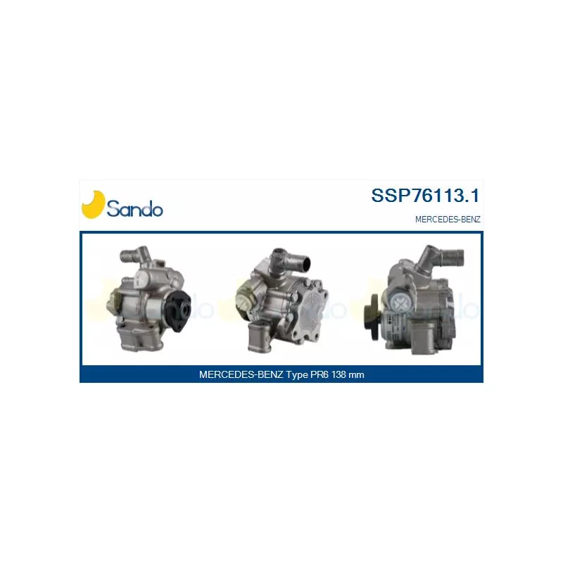 Pompe hydraulique, direction SANDO SSP76113.1