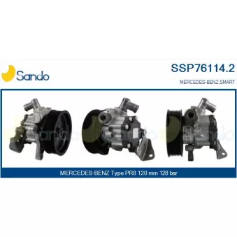 Pompe hydraulique, direction SANDO SSP76114.2