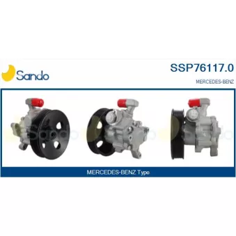 Pompe hydraulique, direction SANDO SSP76117.0