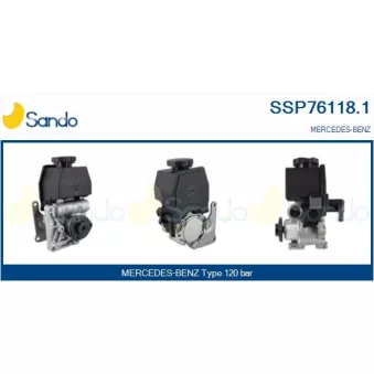 Pompe hydraulique, direction SANDO SSP76118.1