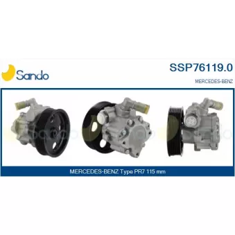Pompe hydraulique, direction SANDO SSP76119.0