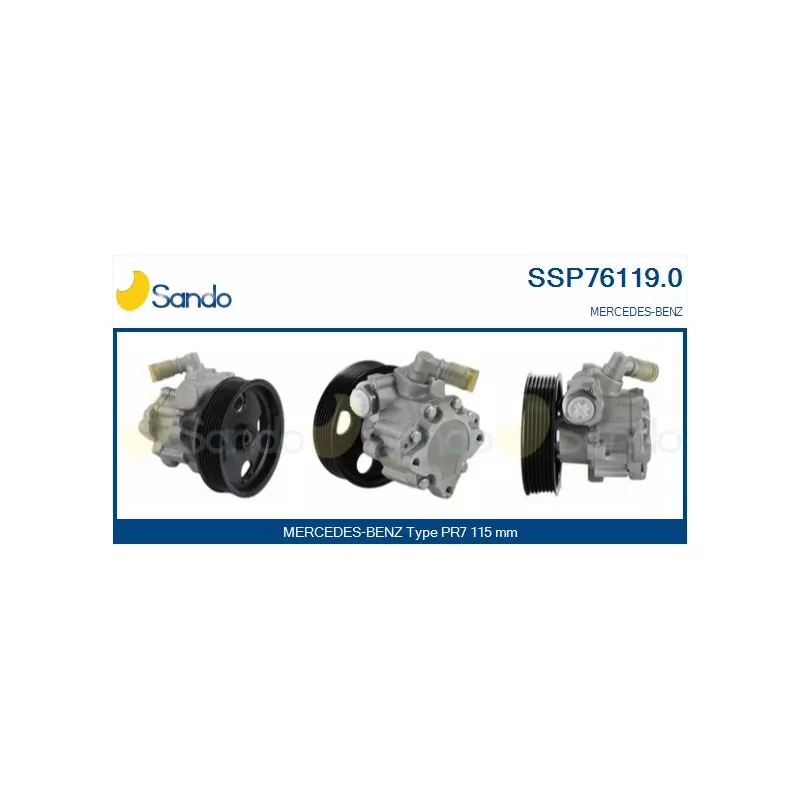 Pompe hydraulique, direction SANDO SSP76119.0