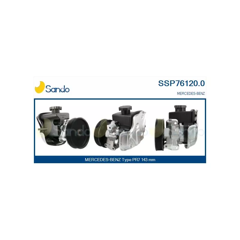 Pompe hydraulique, direction SANDO SSP76120.0