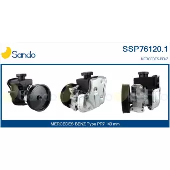 Pompe hydraulique, direction SANDO SSP76120.1