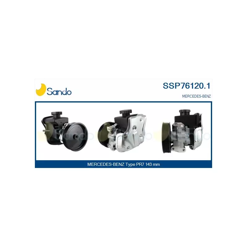 Pompe hydraulique, direction SANDO SSP76120.1