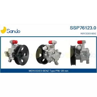 Pompe hydraulique, direction SANDO SSP76123.0