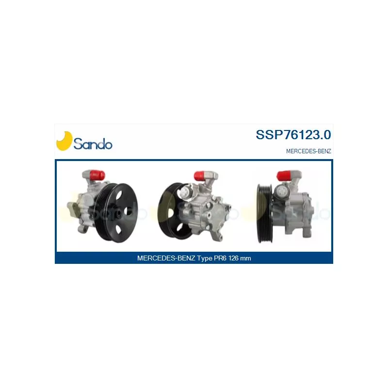 Pompe hydraulique, direction SANDO SSP76123.0