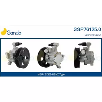 Pompe hydraulique, direction SANDO SSP76125.0