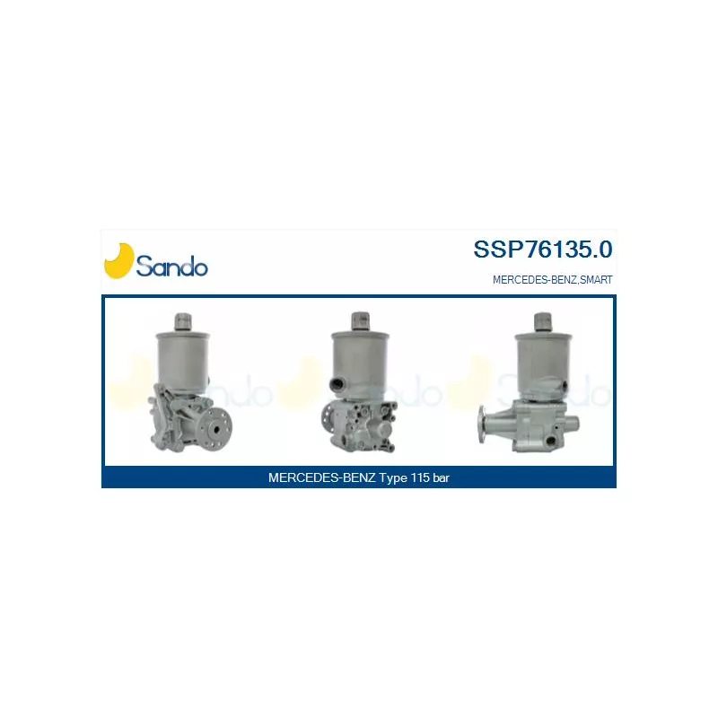 Pompe hydraulique, direction SANDO SSP76135.0