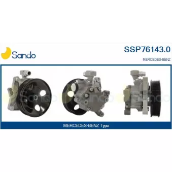 Pompe hydraulique, direction SANDO SSP76143.0