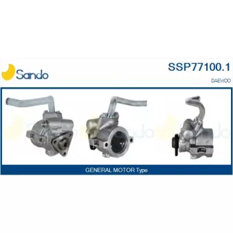 Pompe hydraulique, direction SANDO SSP77100.1