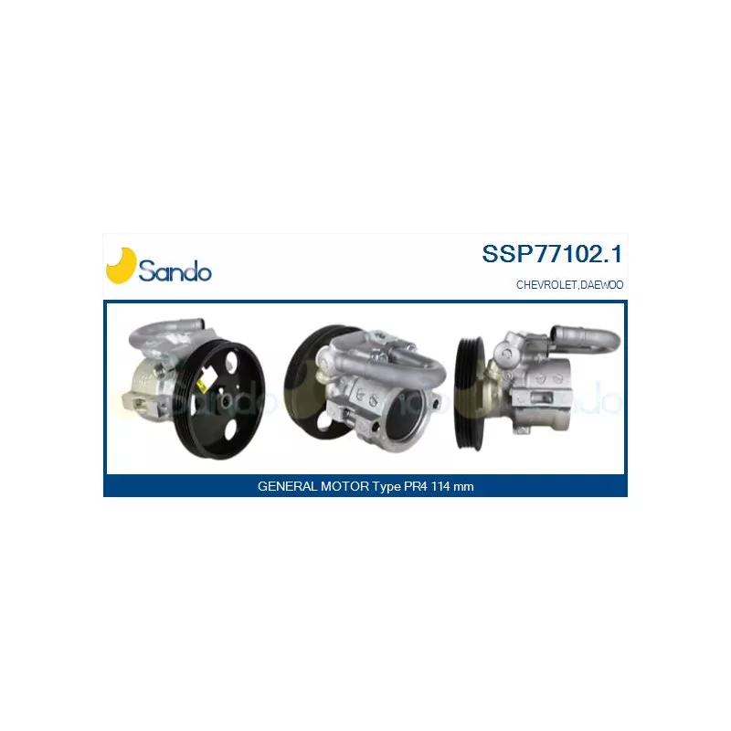 Pompe hydraulique, direction SANDO SSP77102.1