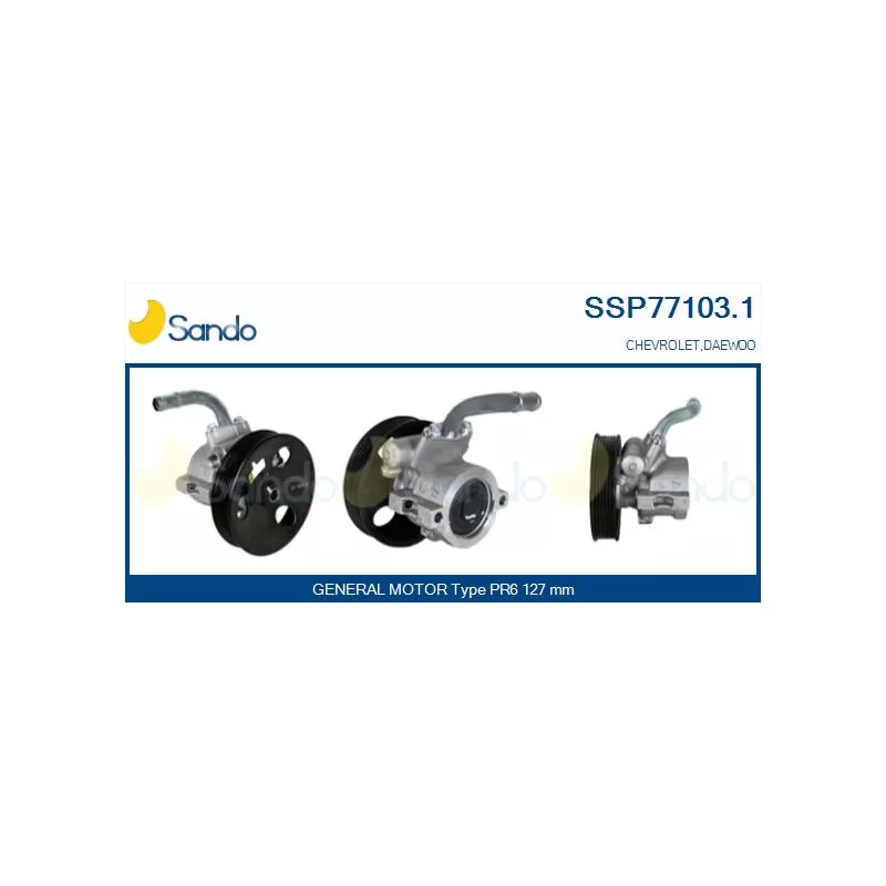 Pompe hydraulique, direction SANDO SSP77103.1