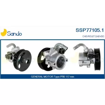 Pompe hydraulique, direction SANDO SSP77105.1