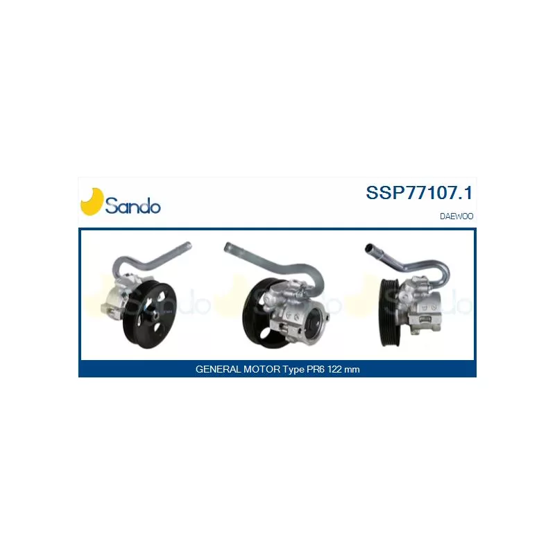 Pompe hydraulique, direction SANDO SSP77107.1