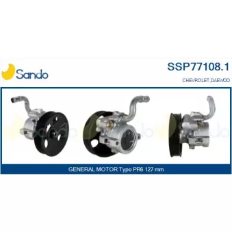 Pompe hydraulique, direction SANDO SSP77108.1