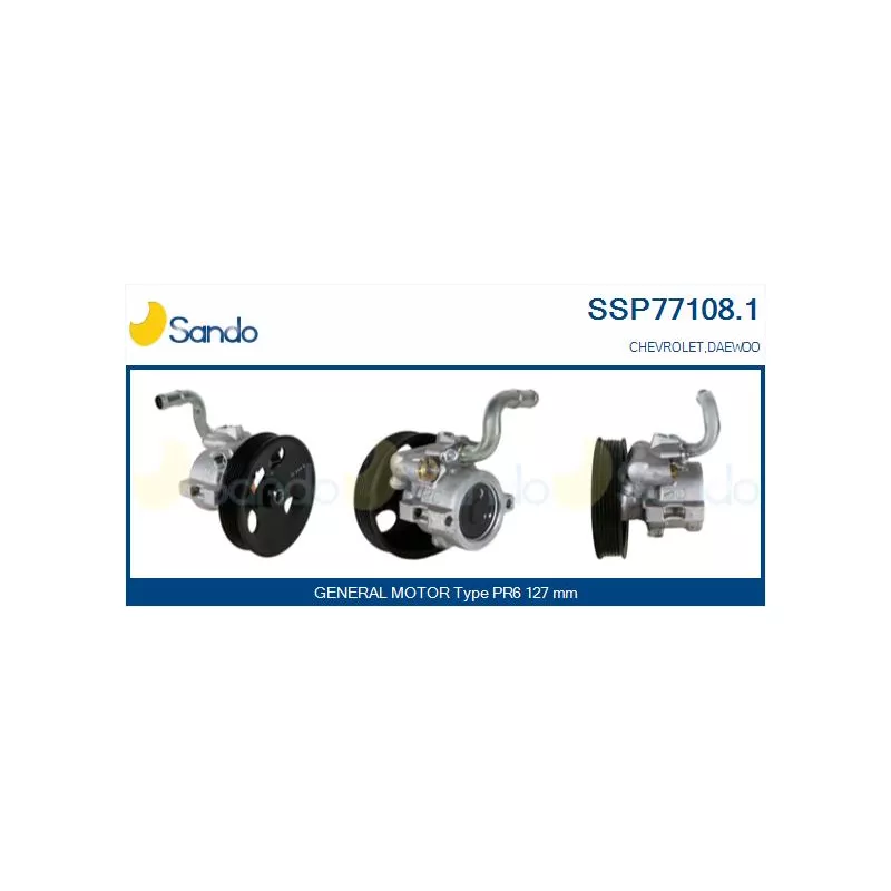 Pompe hydraulique, direction SANDO SSP77108.1