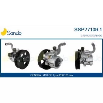 Pompe hydraulique, direction SANDO