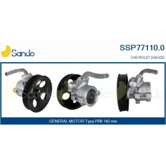 Pompe hydraulique, direction SANDO SSP77110.0