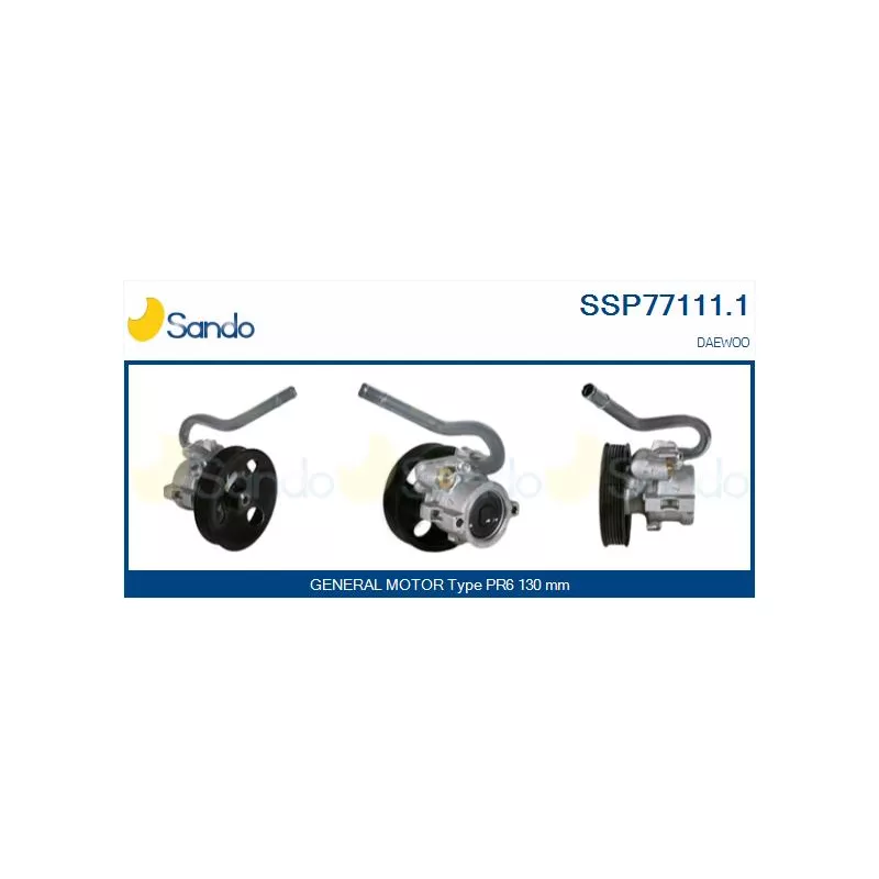 Pompe hydraulique, direction SANDO SSP77111.1