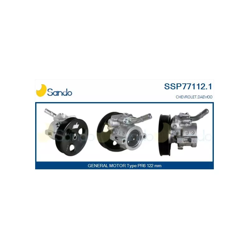 Pompe hydraulique, direction SANDO SSP77112.1