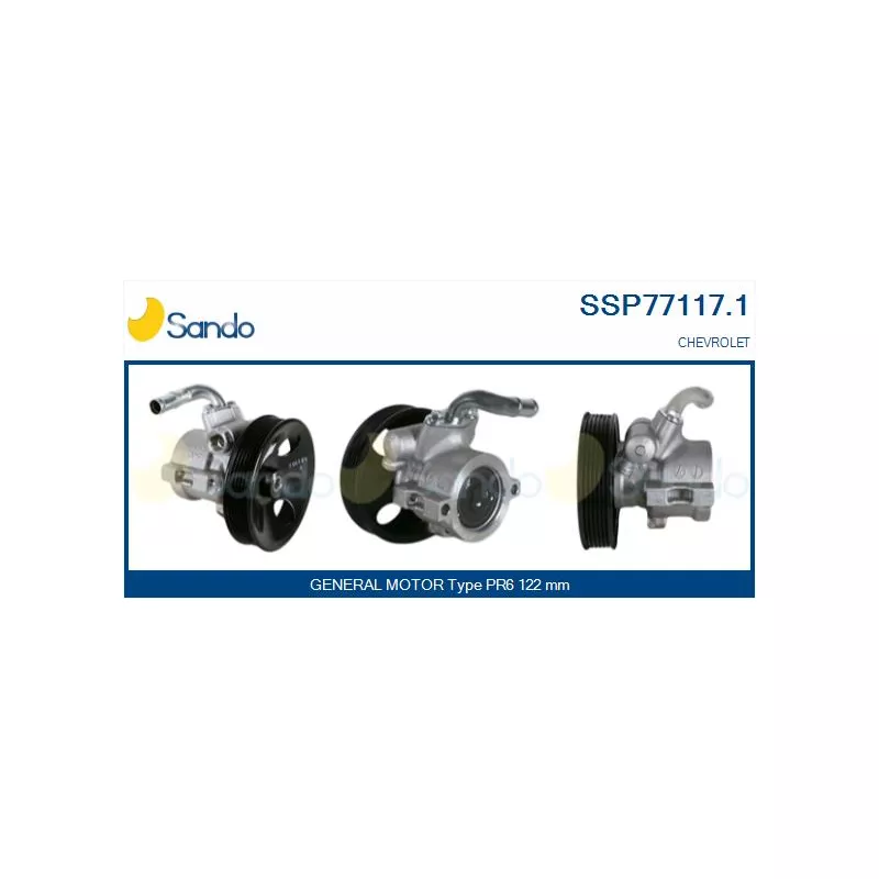 Pompe hydraulique, direction SANDO SSP77117.1