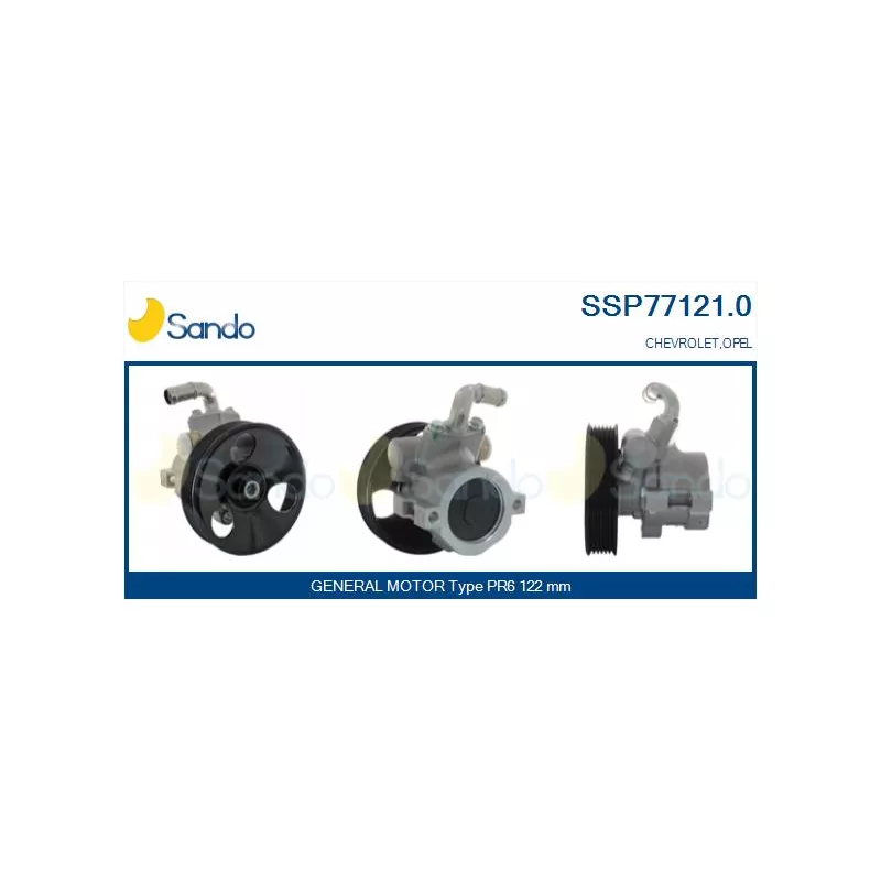 Pompe hydraulique, direction SANDO SSP77121.0