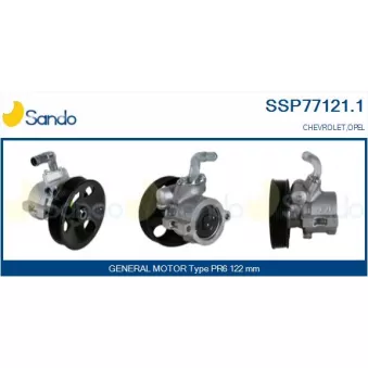 Pompe hydraulique, direction SANDO SSP77121.1