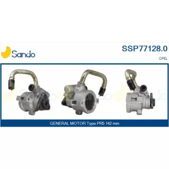 Pompe hydraulique, direction SANDO SSP77128.0