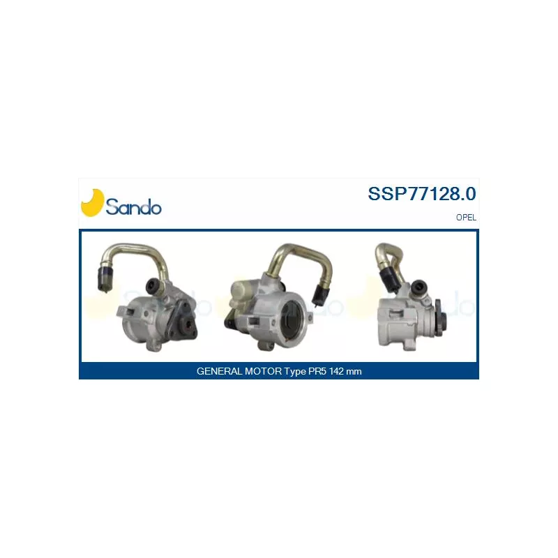 Pompe hydraulique, direction SANDO SSP77128.0