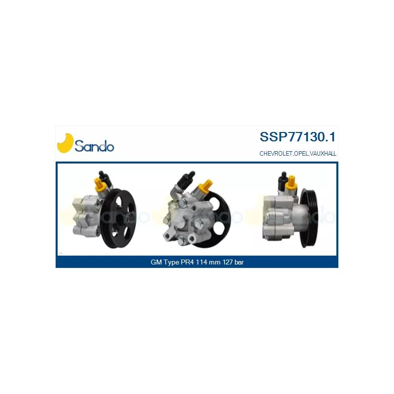 Pompe hydraulique, direction SANDO SSP77130.1