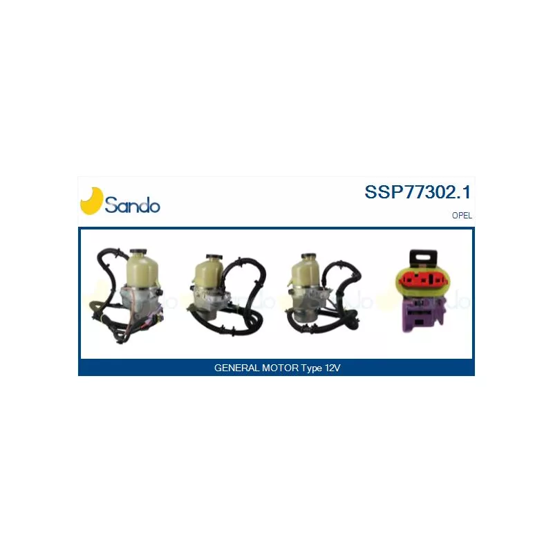 Pompe hydraulique, direction SANDO SSP77302.1