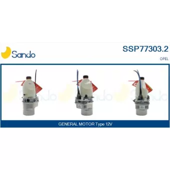 Pompe hydraulique, direction SANDO SSP77303.2
