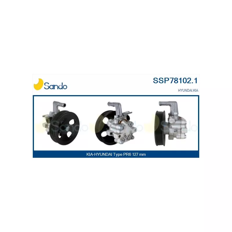 Pompe hydraulique, direction SANDO SSP78102.1