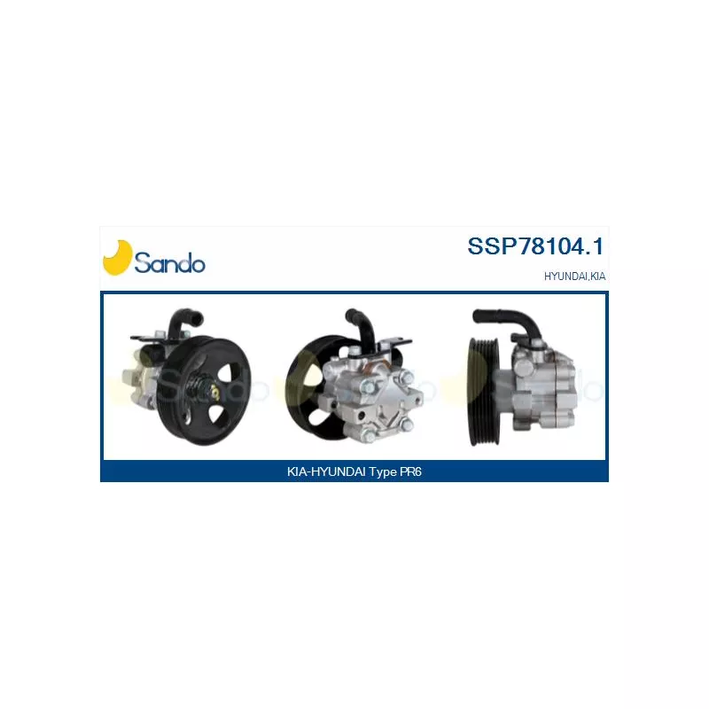 Pompe hydraulique, direction SANDO SSP78104.1