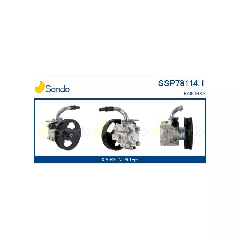 Pompe hydraulique, direction SANDO SSP78114.1