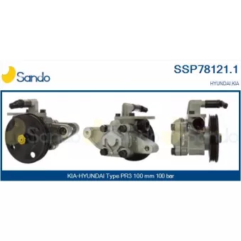 Pompe hydraulique, direction SANDO SSP78121.1