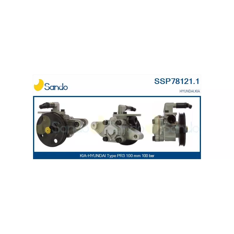 Pompe hydraulique, direction SANDO SSP78121.1