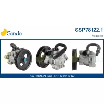 Pompe hydraulique, direction SANDO SSP78122.1