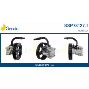 Pompe hydraulique, direction SANDO SSP78127.1
