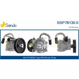 Pompe hydraulique, direction SANDO SSP78130.0