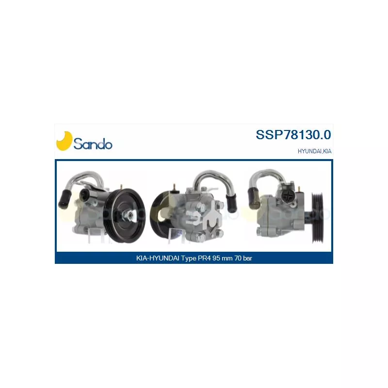 Pompe hydraulique, direction SANDO SSP78130.0