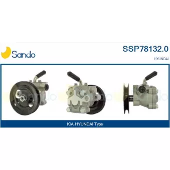 Pompe hydraulique, direction SANDO