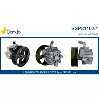 Pompe hydraulique, direction SANDO SSP81102.1