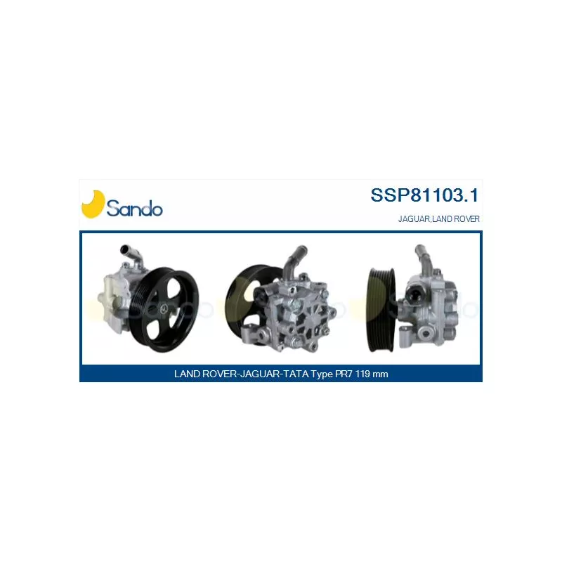 Pompe hydraulique, direction SANDO SSP81103.1