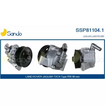 Pompe hydraulique, direction SANDO SSP81104.1