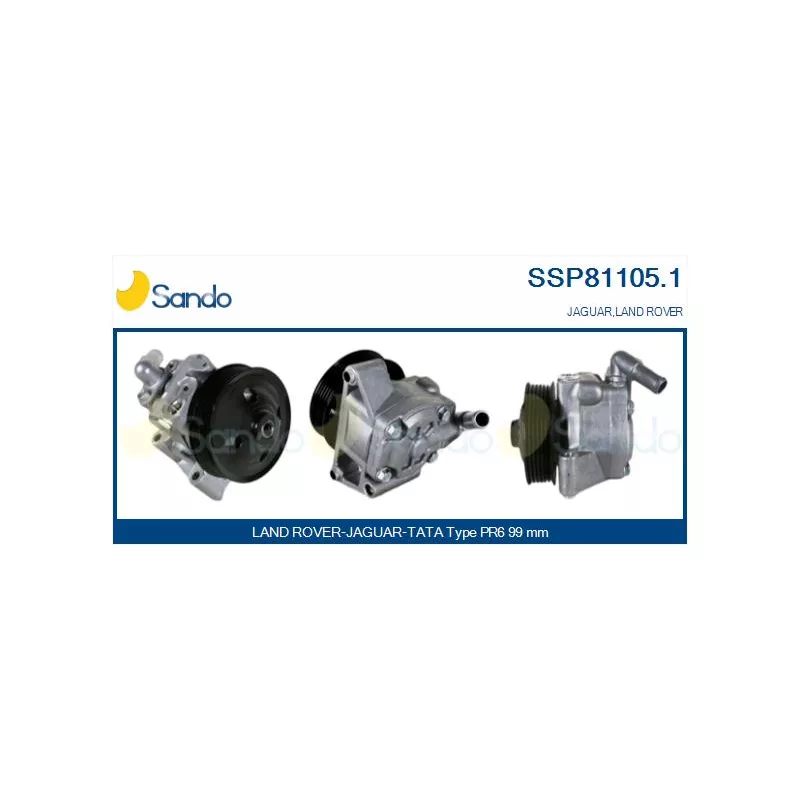 Pompe hydraulique, direction SANDO SSP81105.1
