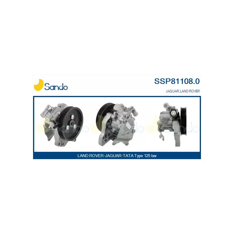 Pompe hydraulique, direction SANDO SSP81108.0