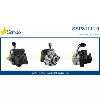 Pompe hydraulique, direction SANDO SSP81111.0
