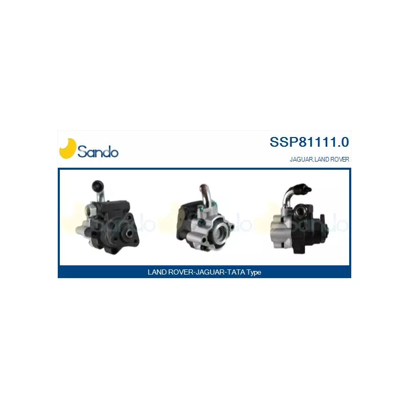 Pompe hydraulique, direction SANDO SSP81111.0